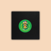 8-Inch Black Square Canvas Board
